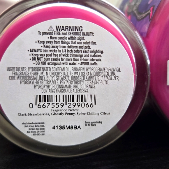 Ghoul Friend  2 Piece Candle Duo ☆ Bath & Body Works - Picture 4 of 6